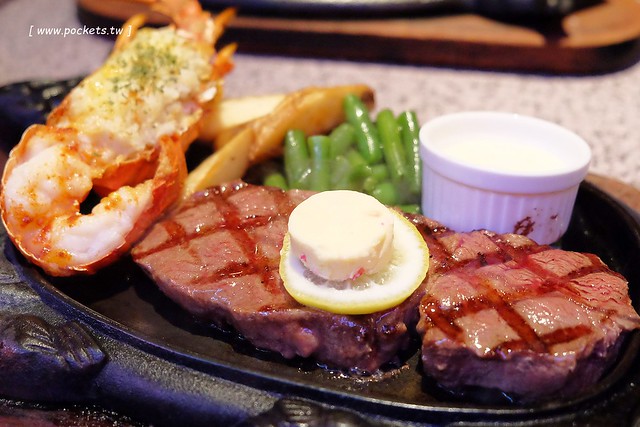 日本沖繩｜牛排屋88．Steak House 88｜位於那霸國際通上，有高達20種餐點可以選擇，大啖石垣牛壽司和海陸套餐 @飛天璇的口袋