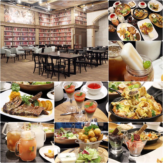 新天地西洋博物館｜充滿文藝復興氛圍的圖書館，新天地餐廳馥樂詩輕食 @飛天璇的口袋
