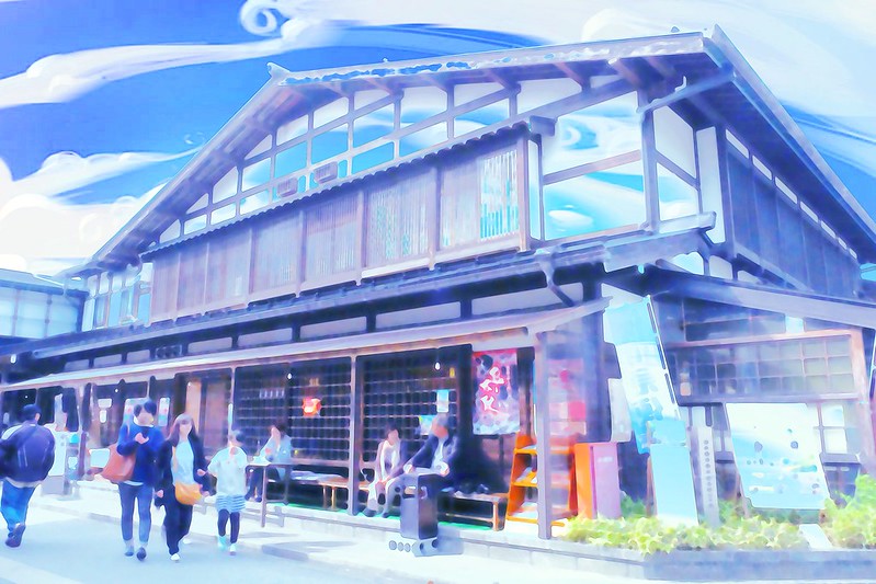 【日本岐阜】飛驒古川~一年一度的蕎麥季，電影你的名字拍攝聖地巡禮 @飛天璇的口袋
