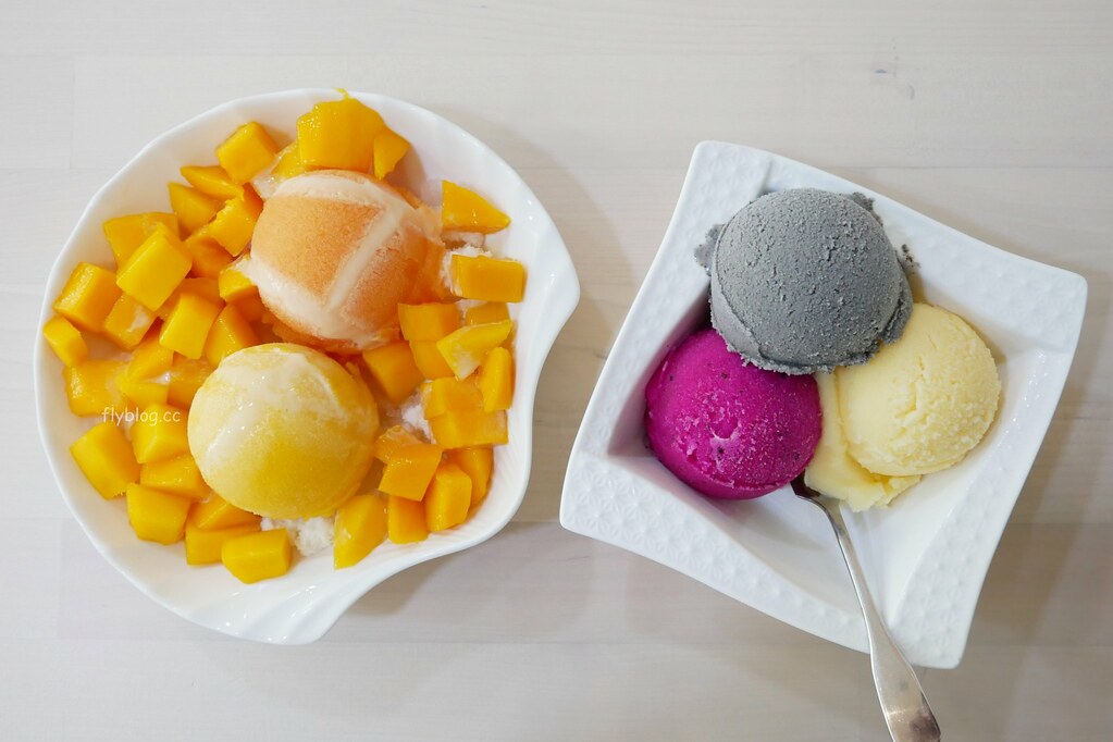 台中大甲｜純粹綿綿冰，使用當季水果、自家手工製冰，好吃健康沒有添加物 @飛天璇的口袋