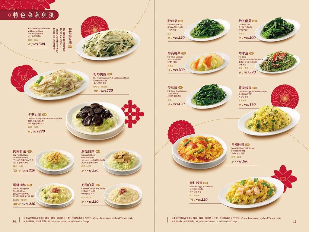 台中中區｜沁園春．台中70年老字號上海菜餐廳，米其林必比登推薦 @飛天璇的口袋