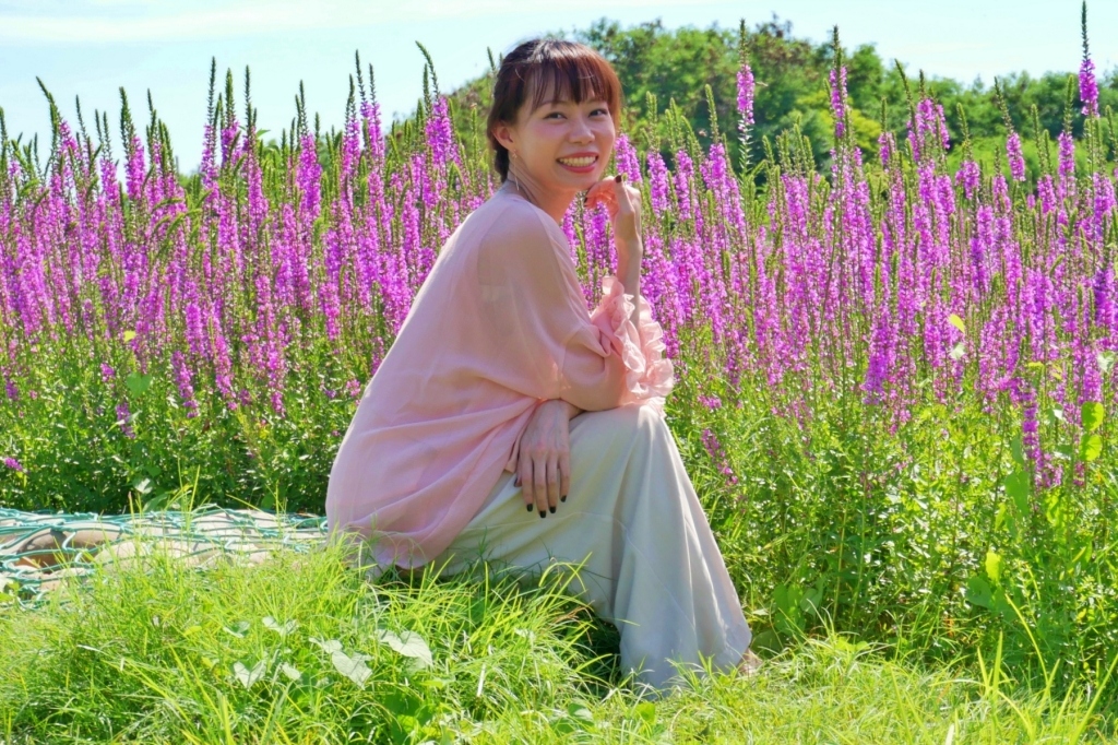 嘉義六腳｜蒜頭生態公園：超美紫色千屈菜花海，IG最新熱門打卡景點 @飛天璇的口袋