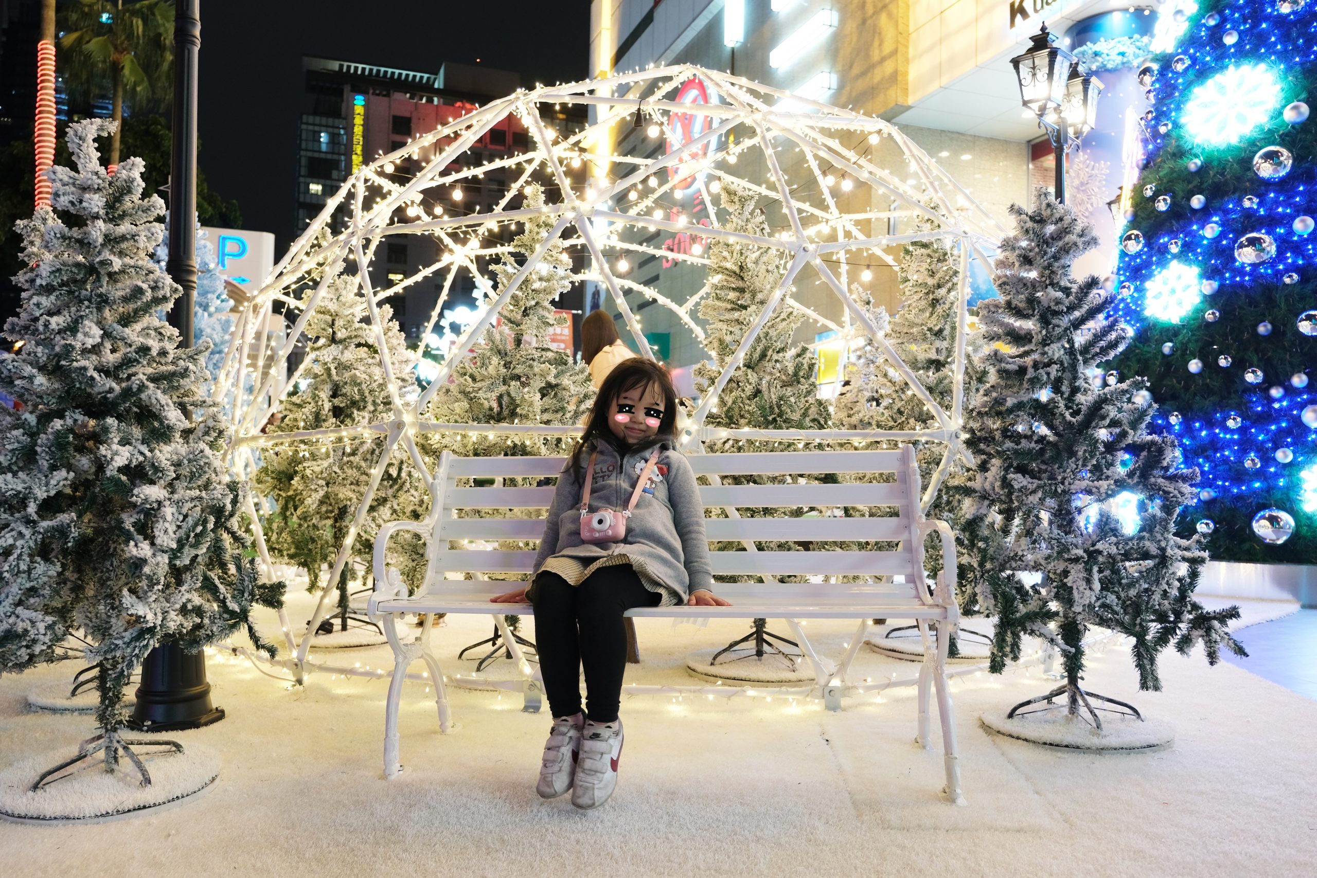 【台中西區】廣三SOGO百貨聖誕節裝置：浪漫的北歐雪景，期間限定11/27~1/10 @飛天璇的口袋