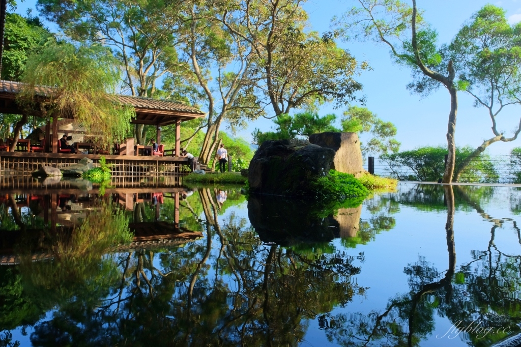 【台中新社】又見一炊煙 ：充滿日式禪風的建築，享受依山傍水下午茶 @飛天璇的口袋