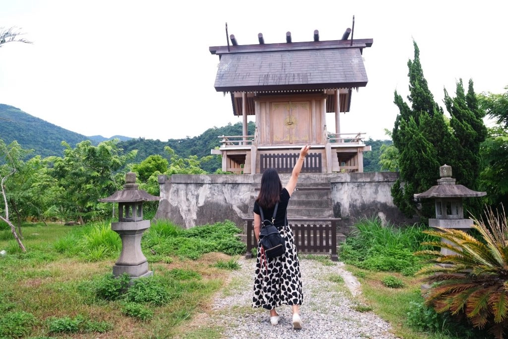 鹿野神社｜位於鹿野龍田村的日本神社，環境舒適清幽還有鳥居和洗手社 @飛天璇的口袋