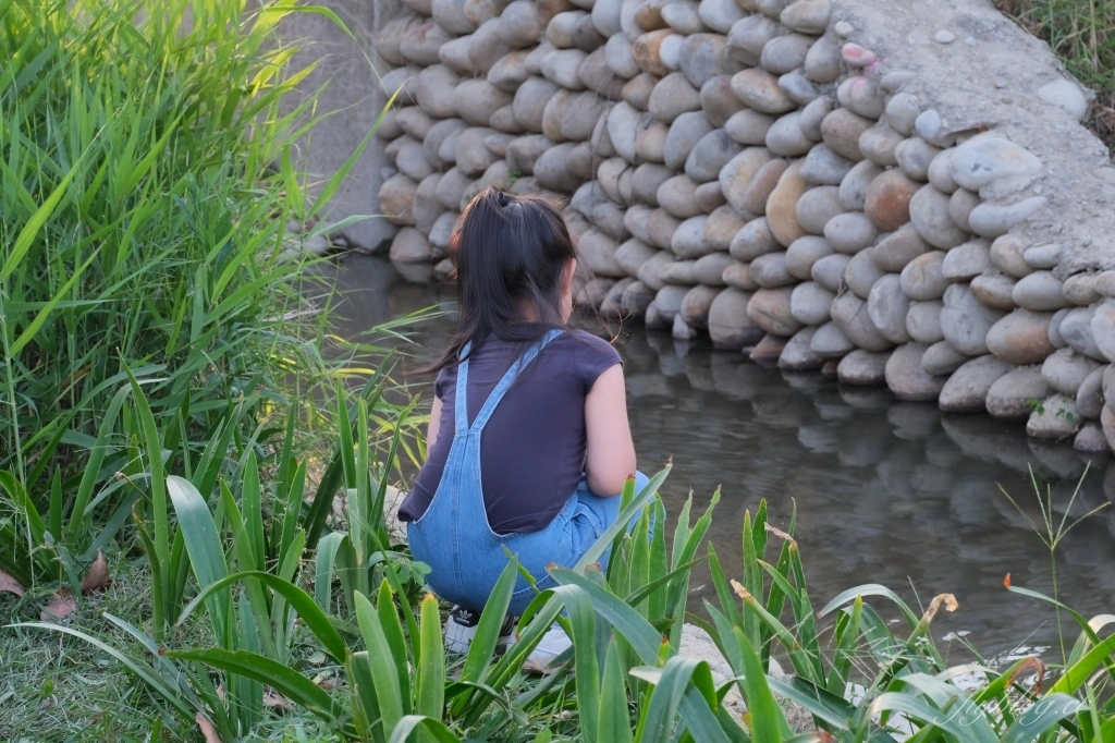 黎新公園｜可愛的大西瓜攀架共融式公園，台中南屯最佳大自然生態教室 @飛天璇的口袋