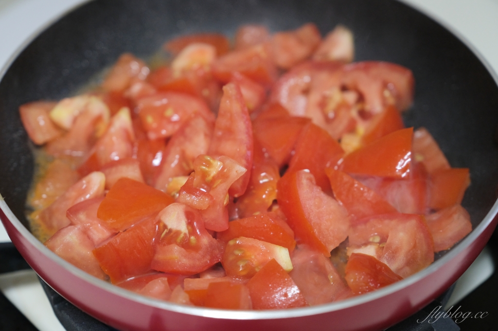 番茄烘蛋做法｜營養美味的「番茄烘蛋食譜」，用氣炸鍋也很方便 @飛天璇的口袋