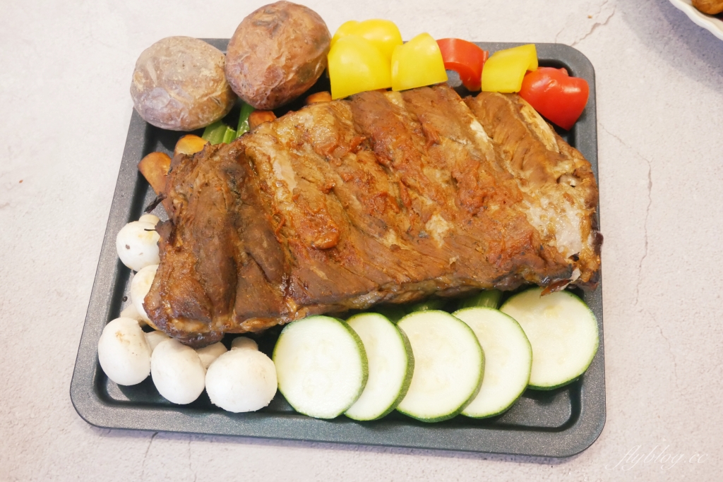 豬肋排做法｜居家「氣炸烤箱豬肋排食譜」分享，美式餐廳超人氣料理上桌 @飛天璇的口袋