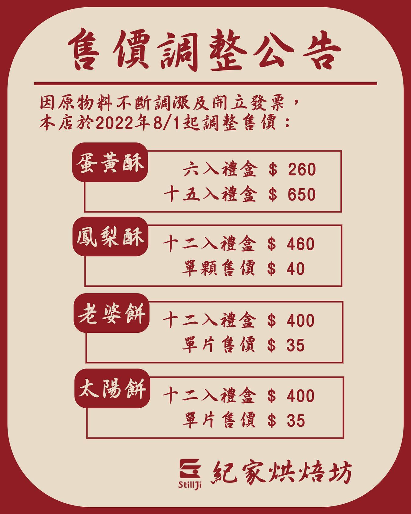 彰化紀家蛋黃酥｜網友推薦媲美不二坊的紀家烘焙坊，一樣是蛋黃酥排隊名店 @飛天璇的口袋