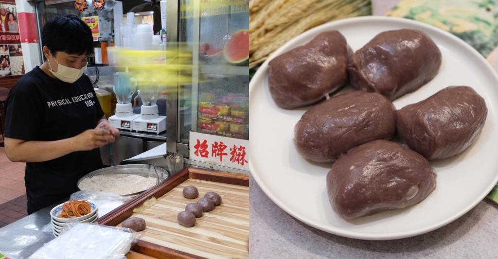 嘉義朴子麻糬棟｜朴子第一市場內的90年老店，真材實料的古早味小吃 @飛天璇的口袋