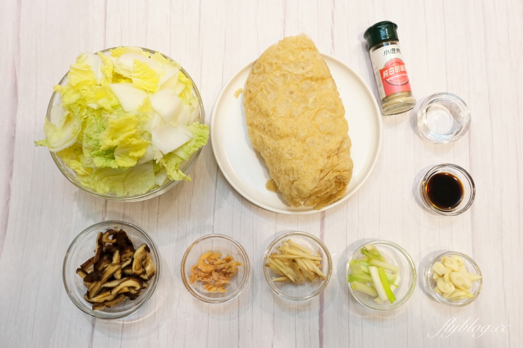 食譜分享｜家庭常見料理白菜滷做法，充滿濃濃的台式古早味料理 @飛天璇的口袋