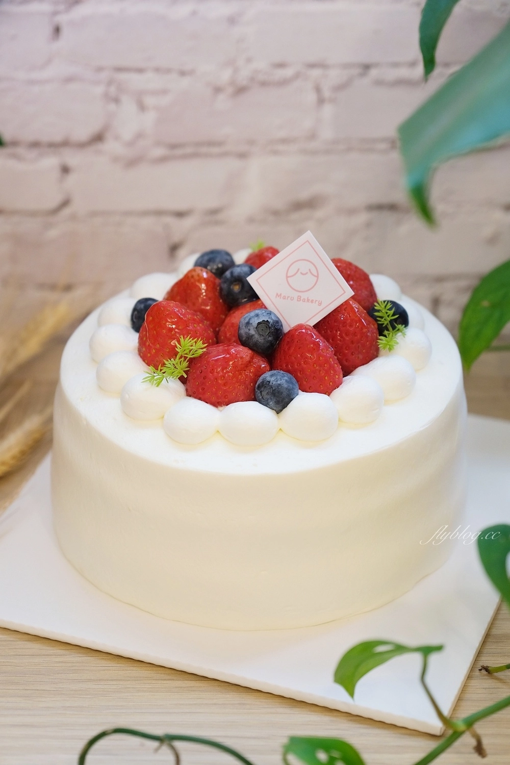 台中西區｜Maru Bakery．台中私人甜點工作室，新鮮好吃的草莓鮮奶油蛋糕 @飛天璇的口袋
