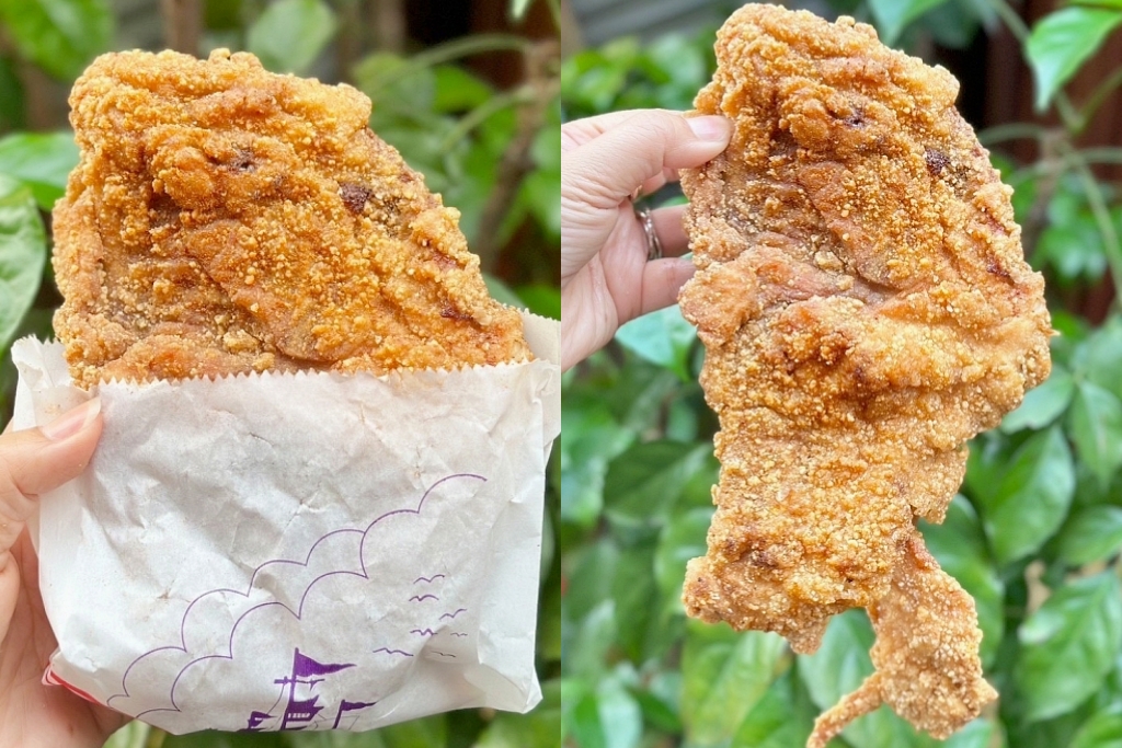 台北中正｜好吃炸雞，南機場夜市裡的炸雞名店，CP值很高比臉大的60元炸雞 @飛天璇的口袋