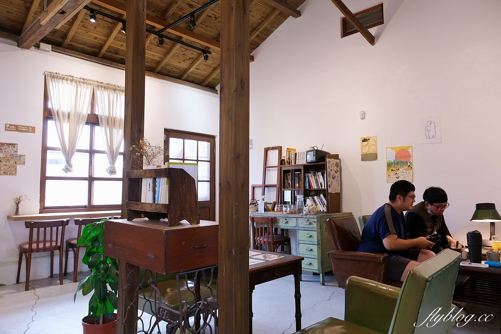 彰化北斗｜沺梪，官舍變成咖啡館，在紅磚小屋品嚐咖啡甜點和客家麻糬 @飛天璇的口袋