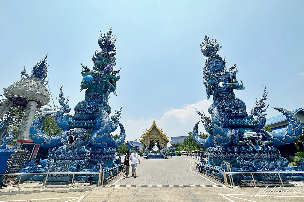 泰國清萊｜清邁一日遊，白廟、黑廟、藍廟和長頸族村，欣賞清萊的建築藝術 @飛天璇的口袋