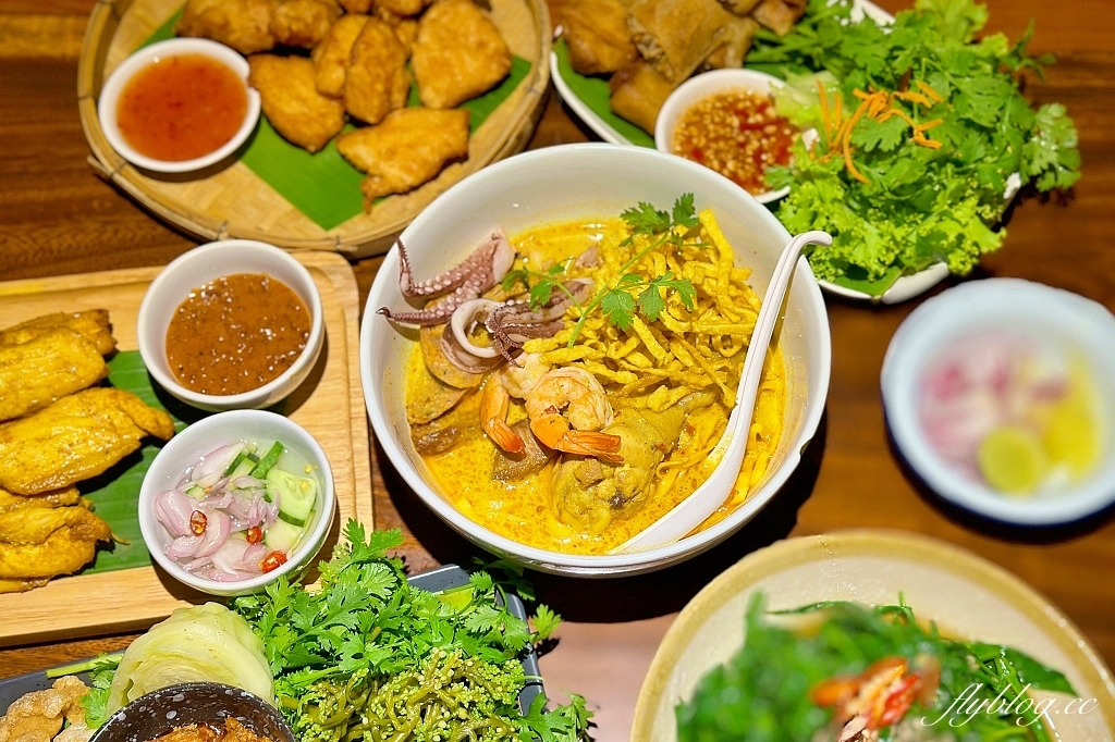 泰國清邁｜KAO SOY NIMMAN，清邁必吃泰北咖哩麵，連續多年米其林必比登推薦 @飛天璇的口袋