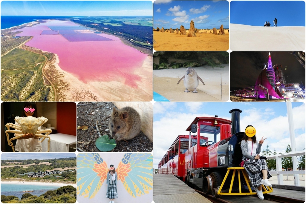 澳洲珀斯｜西澳7日遊行程規劃，天鵝谷酒莊、飛越浪漫粉紅湖、漫步費里曼圖小鎮風情、豐富在地體驗、尖峰石陣、滑沙小探險 @飛天璇的口袋