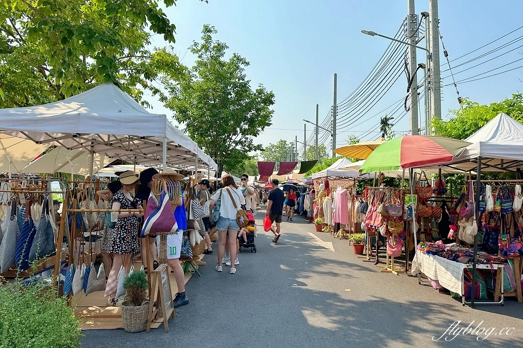 泰國清邁｜Jing Jai Market 真心市集，星期六、日限定尼曼農夫市集，結合文創市集和小農產品 @飛天璇的口袋