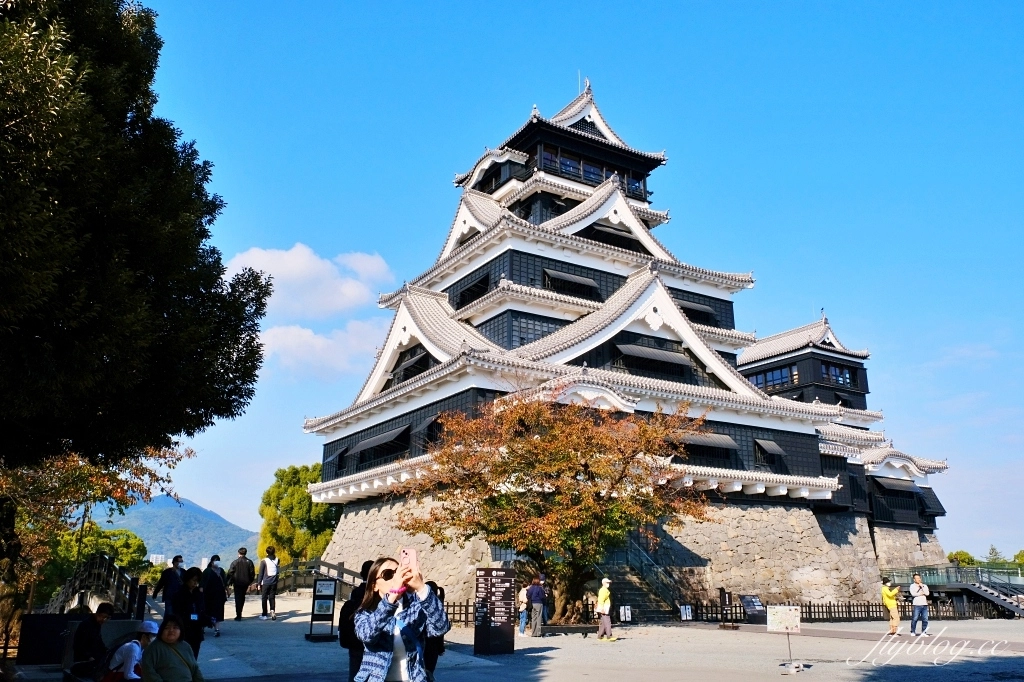 日本熊本｜熊本城．日本三名城之一，天守閣重新開放，含交通路線介紹 