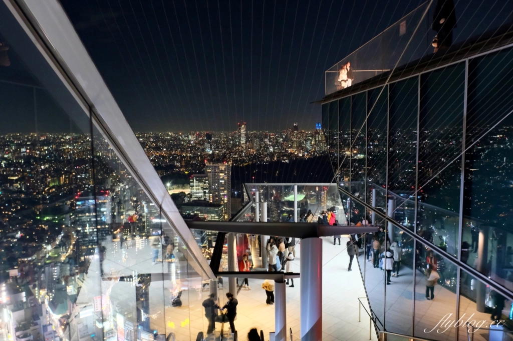 日本東京｜Shibuya Sky展望台．東京澀谷夜景新景點，坐擁45F的百萬夜景 @飛天璇的口袋