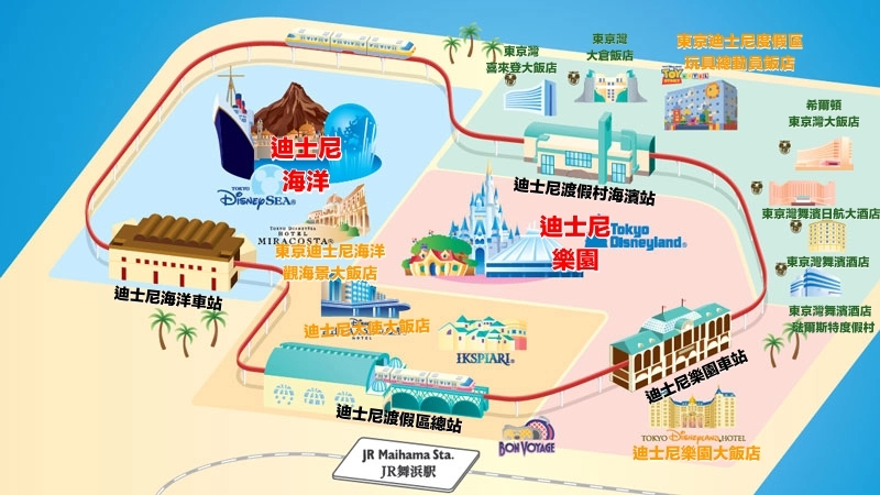 日本東京｜迪士尼樂園．一日遊攻略，APP下載、門票、交通、美食、園內設施 @飛天璇的口袋