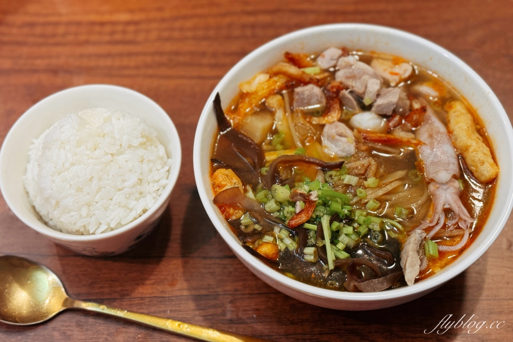 台中北屯｜大盛飯湯．屏東古早味迎王湯飯，東港直送的黑鮪魚等海鮮 @飛天璇的口袋