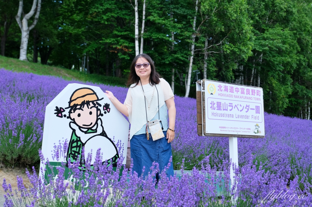 日本北海道｜北星山薰衣草園．坐纜車上山賞薰衣草，坐擁中富良野廣闊景致 @飛天璇的口袋