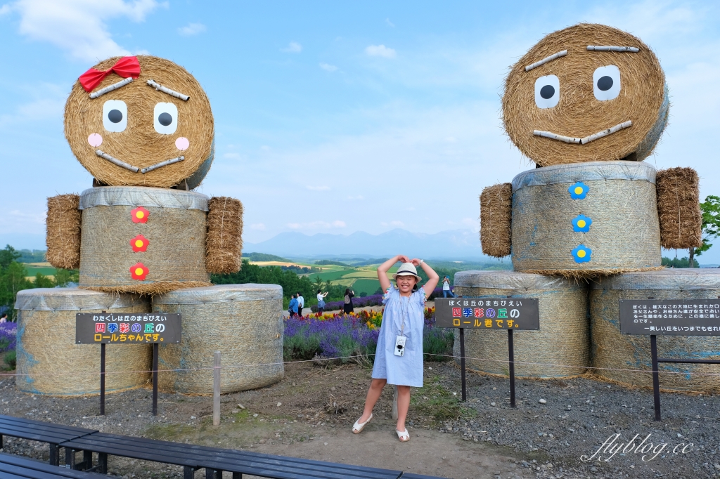 日本北海道｜四季彩之丘．美瑛夢幻賞花景點，五彩繽紛大自然拼布(附Mapcode) @飛天璇的口袋