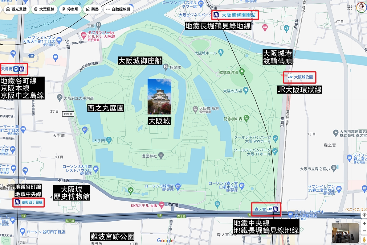 日本大阪｜大阪城．日本三大名城，大阪重要地標，交通方式和門票購買 @飛天璇的口袋