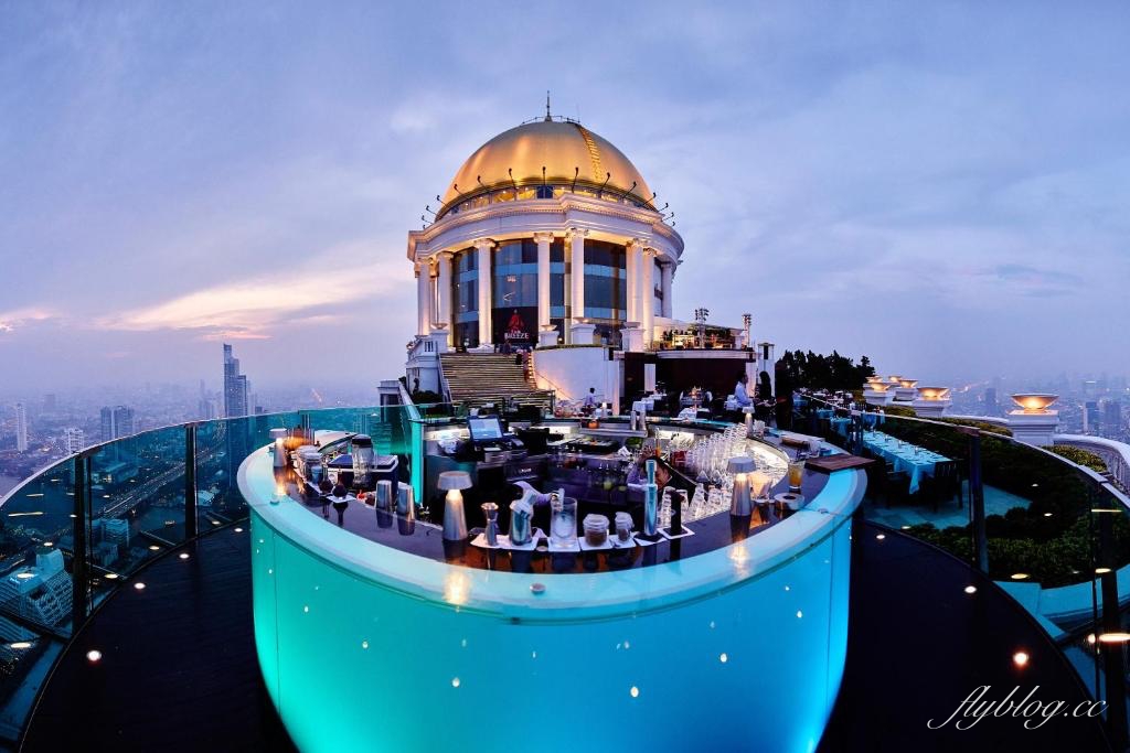 泰國曼谷｜蓮花酒店 Sirocco Sky Bar．電影【醉後大丈夫2】取景點，最谷最美高空酒吧 @飛天璇的口袋