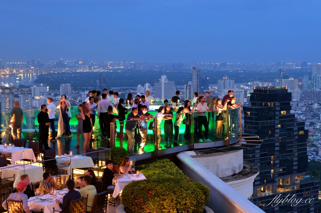 泰國曼谷｜蓮花酒店 Sirocco Sky Bar．電影【醉後大丈夫2】取景點，最谷最美高空酒吧 @飛天璇的口袋