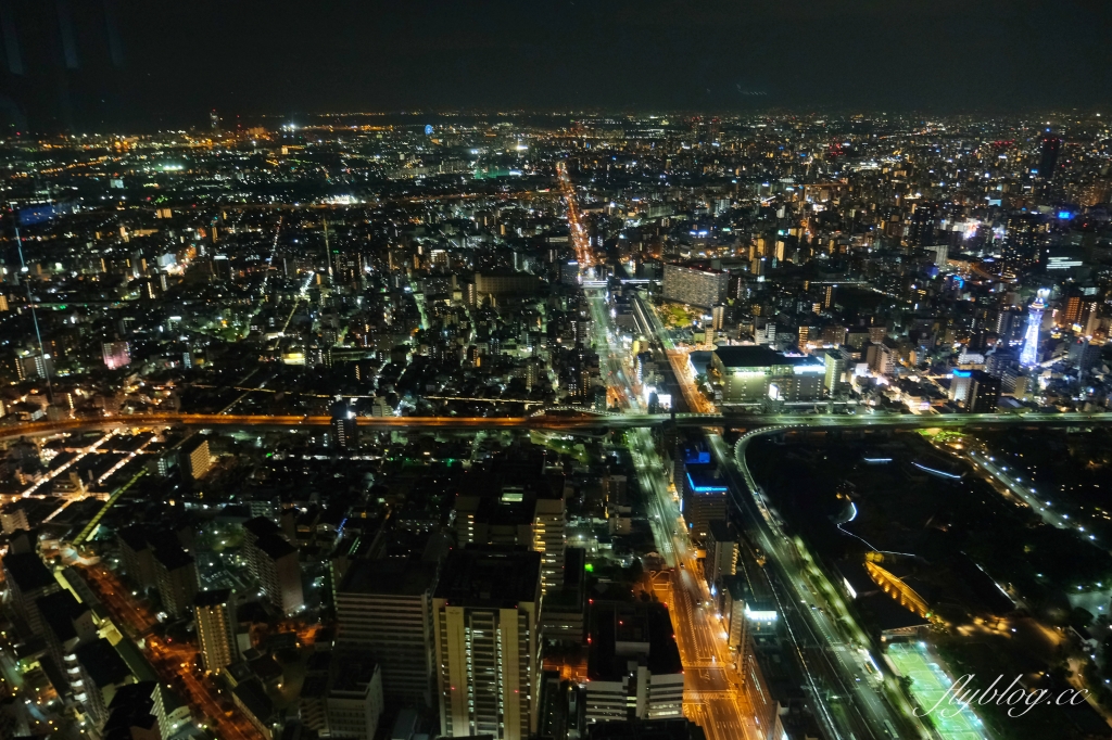 日本大阪｜阿倍野展望台 Harukas 300．日本第二高樓，大阪最強百萬夜景 @飛天璇的口袋