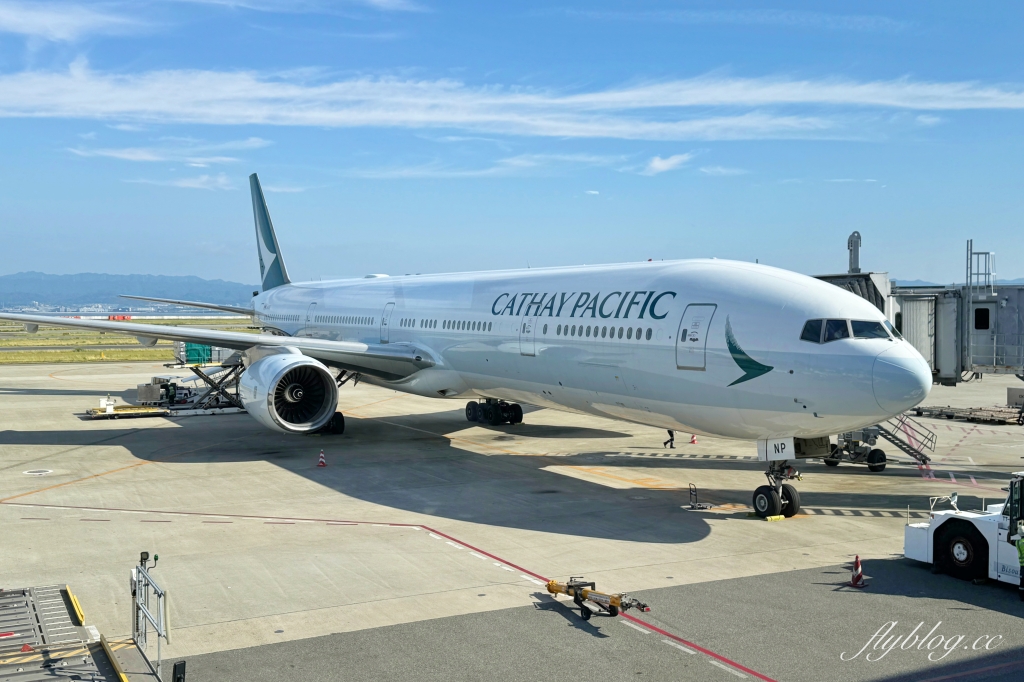 日本大阪｜國泰航空 Cathay Pacific CX564 台北-大阪 波音777-300 經濟艙餐點分享 @飛天璇的口袋