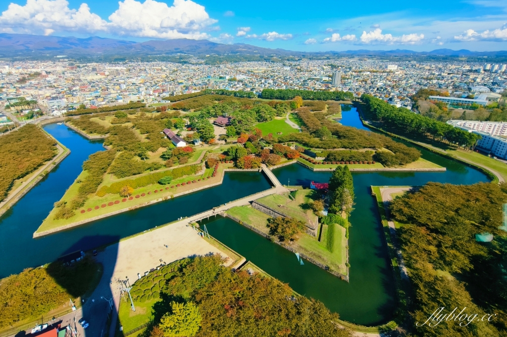 日本北海道｜五稜郭公園．函館三大必訪景點，登上五稜郭塔欣賞四季之美 @飛天璇的口袋