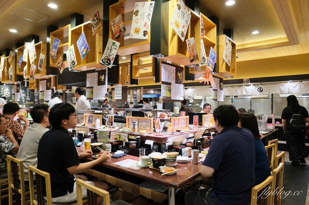 日本北海道｜根室花丸函館店．函館車站對面美食，北海道必吃迴轉壽司 @飛天璇的口袋