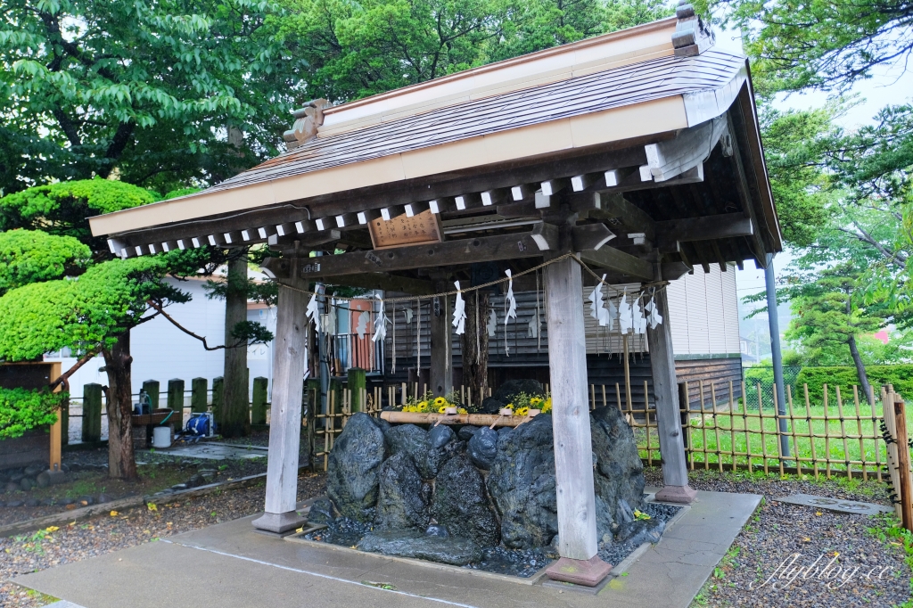 日本北海道｜湯倉神社．函館湯川溫泉的發源地，可愛的神兔籤詩和烏賊御守 @飛天璇的口袋