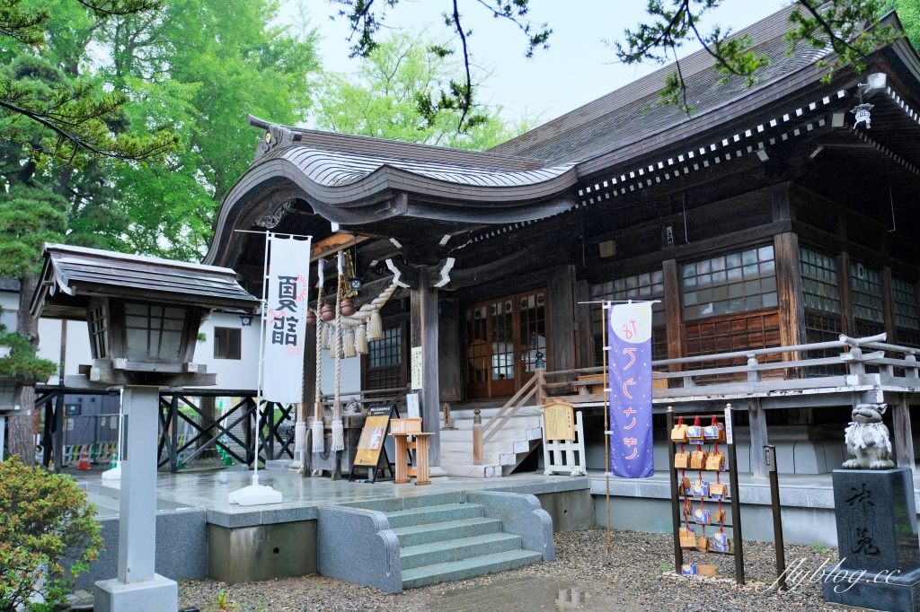 日本北海道｜湯倉神社．函館湯川溫泉的發源地，可愛的神兔籤詩和烏賊御守 @飛天璇的口袋