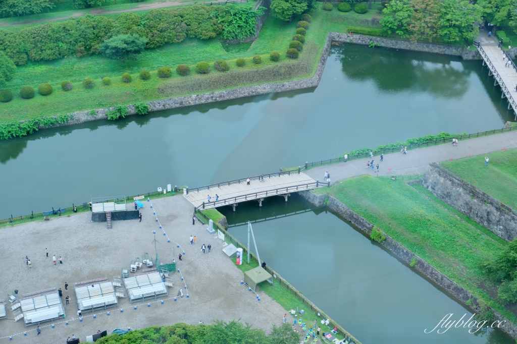 日本北海道｜五稜郭公園．函館三大必訪景點，登上五稜郭塔欣賞四季之美 @飛天璇的口袋