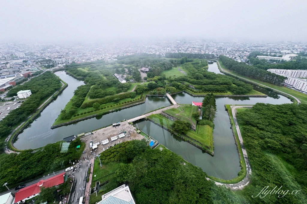 日本北海道｜五稜郭公園．函館三大必訪景點，登上五稜郭塔欣賞四季之美 @飛天璇的口袋