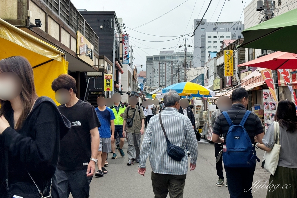 日本北海道｜函館朝市．早餐吃得到帝王蟹，海鮮丼新鮮便宜又好吃 @飛天璇的口袋