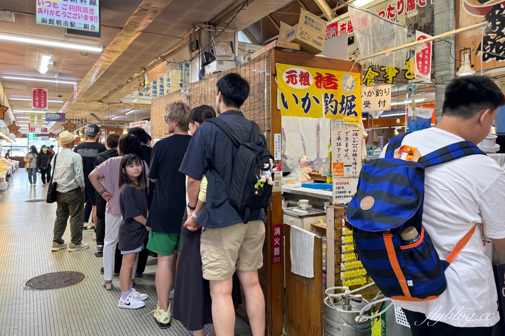 日本北海道｜函館朝市．早餐吃得到帝王蟹，海鮮丼新鮮便宜又好吃 @飛天璇的口袋