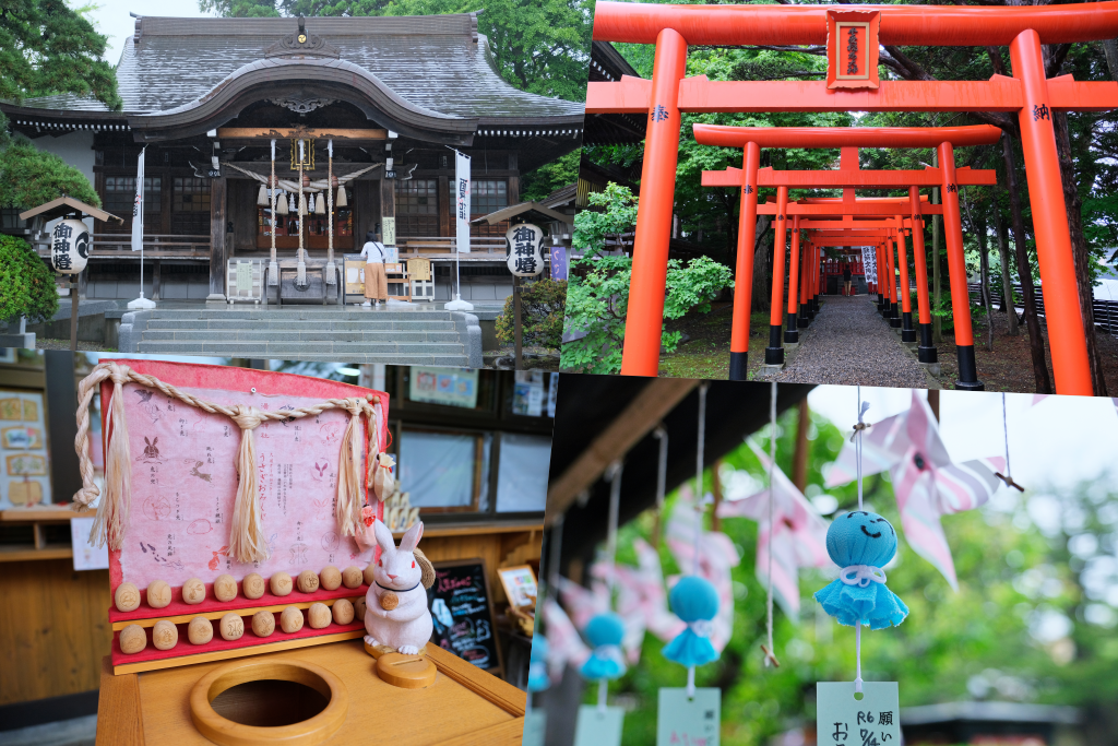 日本北海道｜湯倉神社．函館湯川溫泉的發源地，可愛的神兔籤詩和烏賊御守 @飛天璇的口袋