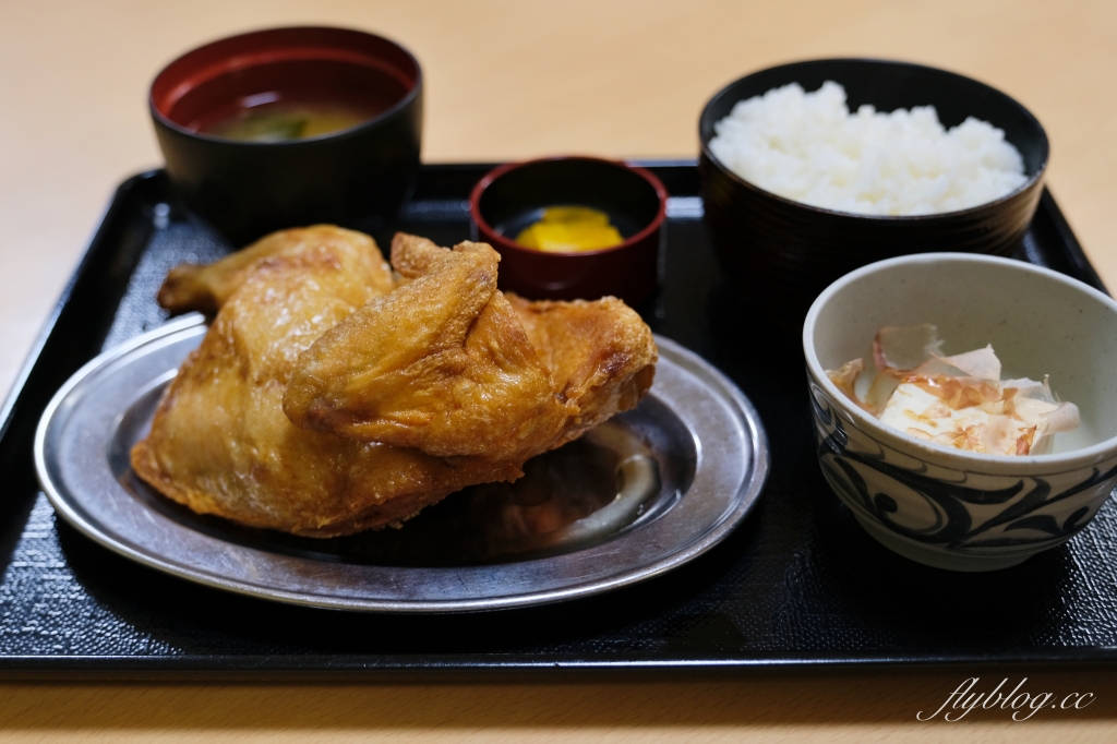 日本北海道｜若雞時代．小樽70年B級美食，單人套餐直接給半隻雞 @飛天璇的口袋