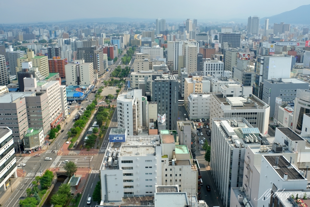 日本北海道｜札幌電視塔．札幌著名地標之一，360度欣賞札幌街景和大通公園 @飛天璇的口袋