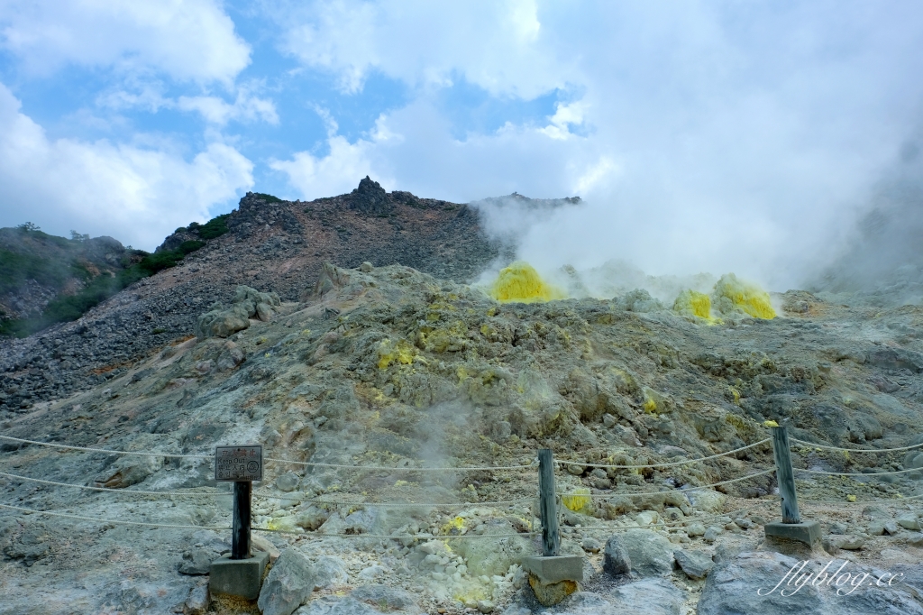 日本北海道｜硫磺山．煙霧繚繞活火山，道東必遊景點推薦 @飛天璇的口袋