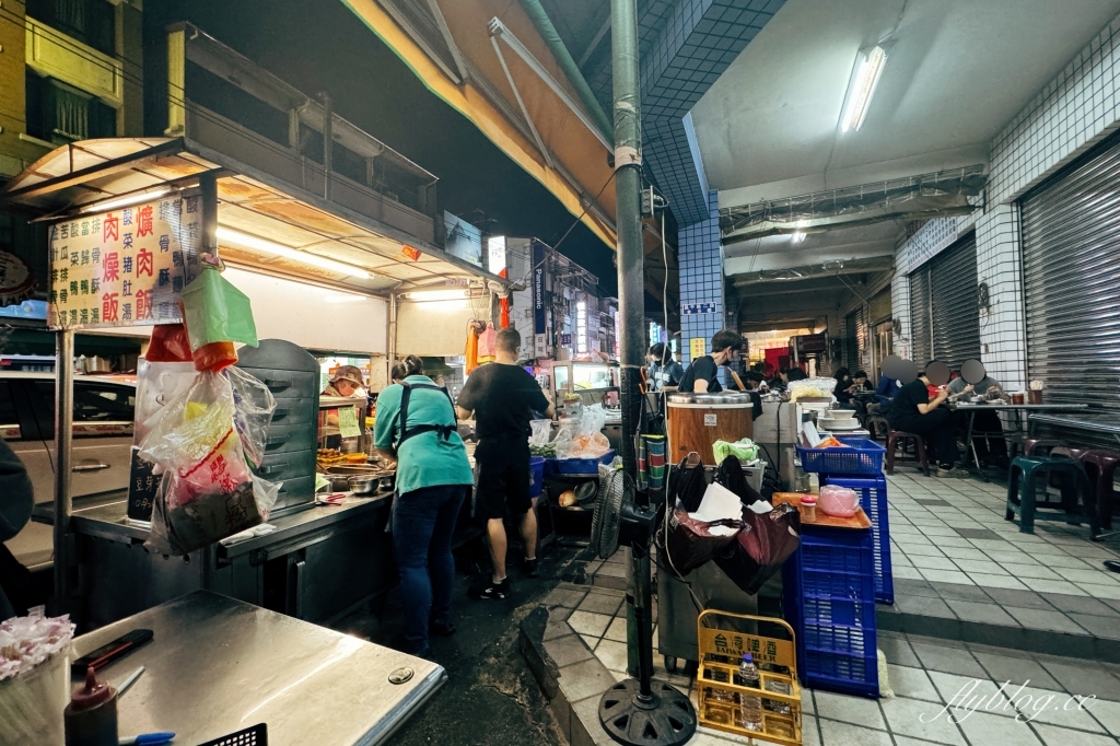 台中北屯｜金谷不囉嗦．金谷市場銅板美食，昌平路人氣宵夜場 @飛天璇的口袋