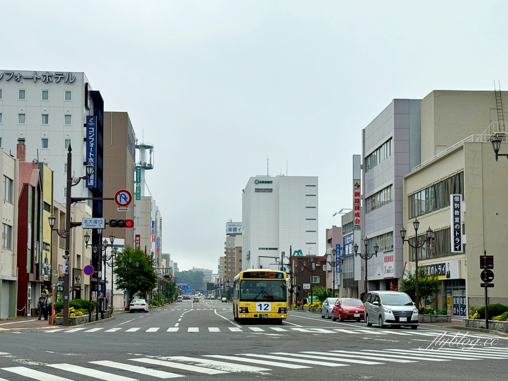 日本北海道｜釧路車站美食．人氣飯糰專賣店、釧路logo造型麵包、釧路限定7-11便當 @飛天璇的口袋