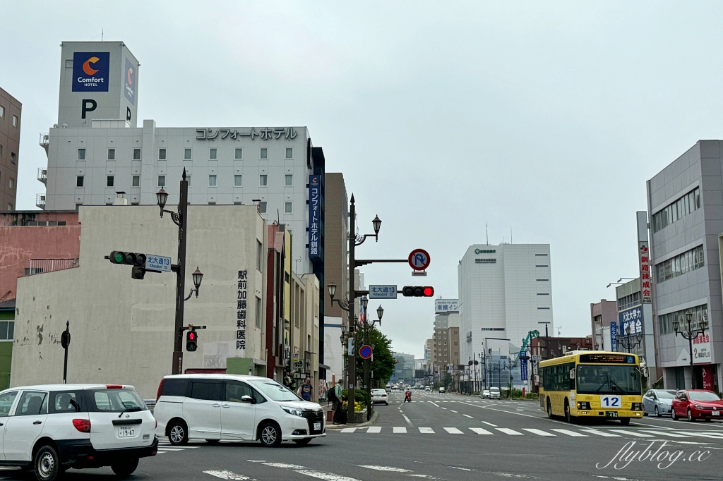 日本北海道｜釧路車站美食．人氣飯糰專賣店、釧路logo造型麵包、釧路限定7-11便當 @飛天璇的口袋