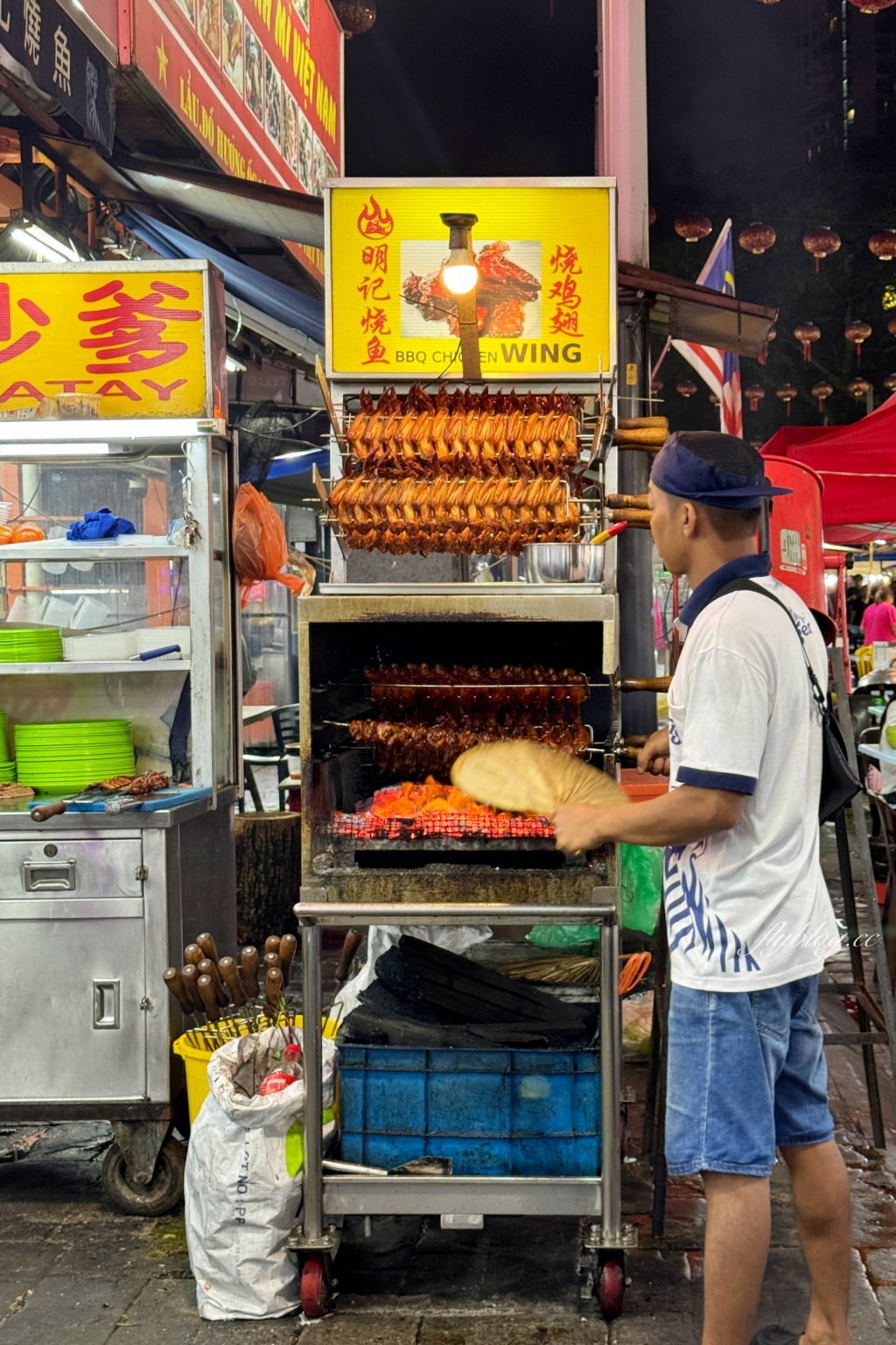 馬來西亞吉隆坡｜亞羅街夜市 Jalan Alor．吉隆坡必逛景點，亞羅街夜市的必吃 @飛天璇的口袋