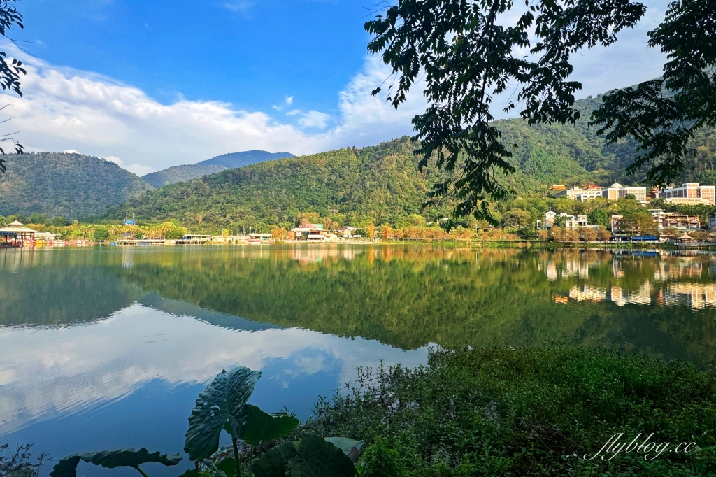 南投埔里｜鯉魚潭風景區．擁有小西湖的美譽，波光粼粼的天然湖泊 @飛天璇的口袋